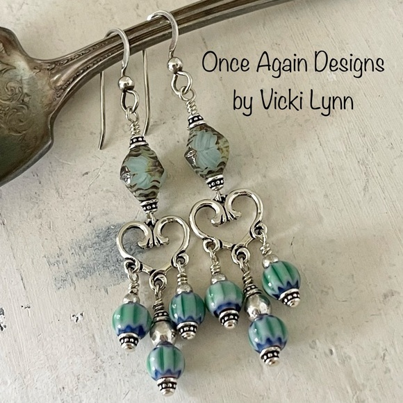 Hand Crafted Jewelry - “Bohemian Charm” - Dangle Earrings